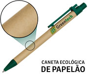 Canetas Impressão Colorida Ecológicas