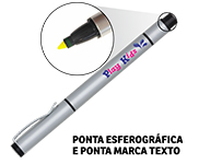 Canetas Multifunção e Marca-Texto