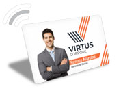 Cartão De Proximidade Pvc Branco