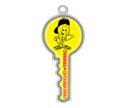 Chaveiro Metal Resinado Chapinha Chave