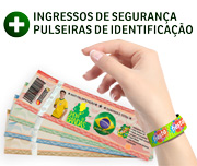 Combos De Produtos Ingressos E Pulseira De Segurança