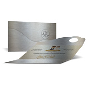Convites Clássico Silver Lux 300g