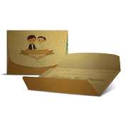 Convites Tradicional Gold Master 300g