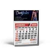 Folhinhas 2020 Cabeçalho Com Miolo Duplex 250g