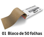 Rifa Apergaminhado 75g 155x75mm