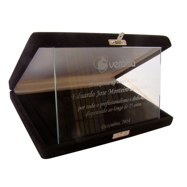 Placa de homenagem personalizada — foto 2