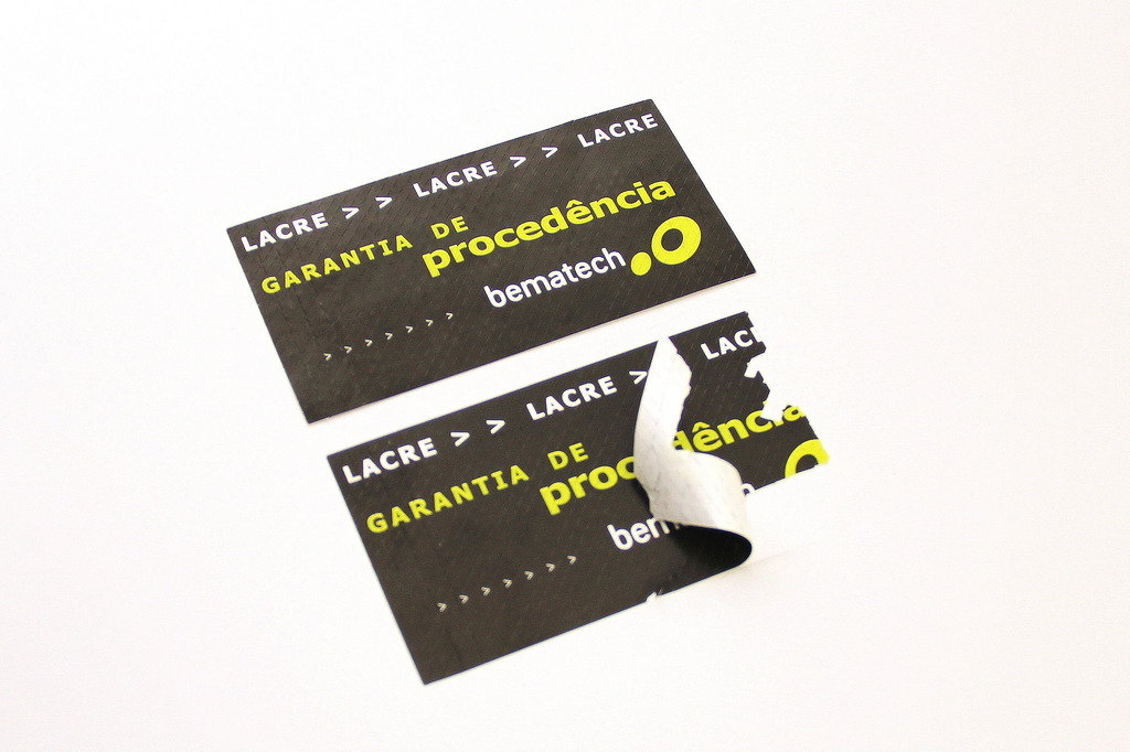 Etiqueta de segurança personalizada (adesiva) — foto 3