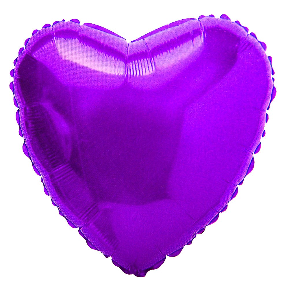 Balão personalizado metalizado Coração — foto 2