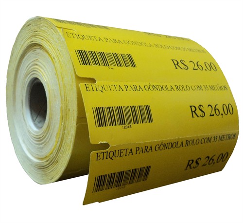 Etiquetas personalizadas para gôndulas