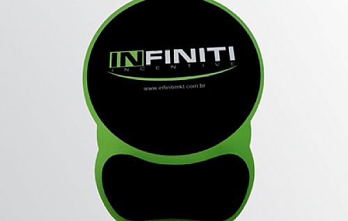 Mouse pad personalizado com apoio de punho