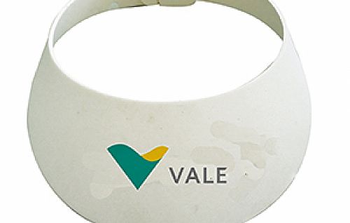 Viseira personalizada em EVA (serigrafia)