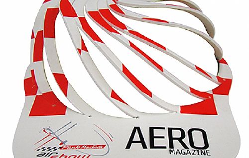 Viseira espiral personalizada E.V.A.