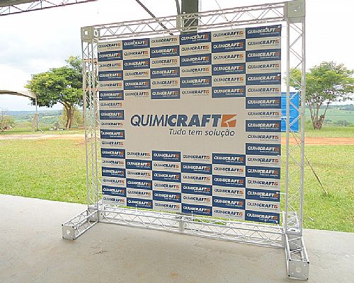 Painel Backdrop box truss personalizado