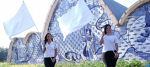 Bandeira promocional grande