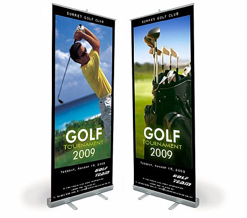 Roll up banner ajustavel personalizado