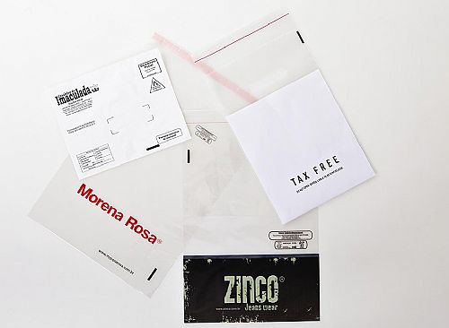 Envelopes plásticos personalizados