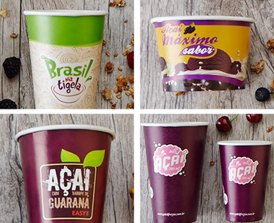 Pote Descartável Personalizado