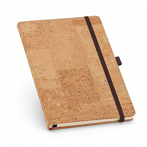 Caderno em cortiça