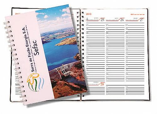 Agenda semanal master wire-o cromia