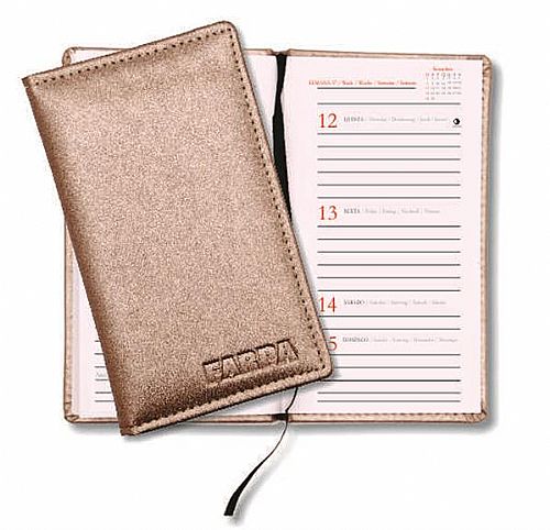 Agenda small vertical - almofadada