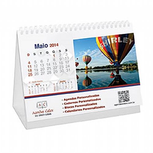 Calendario de mesa 6 laminas  4X4- fomato - 10 X 15