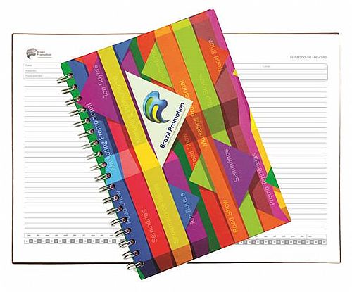 Caderno executivo cromia 17X25 CM
