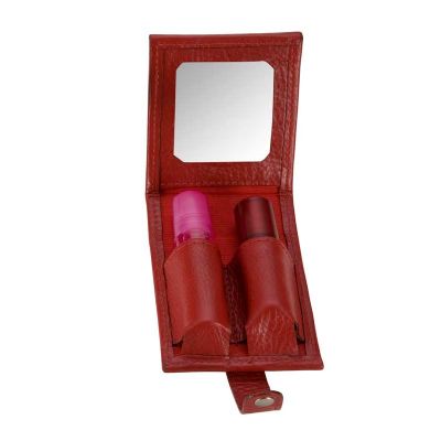 Porta batom em couro Personalizado