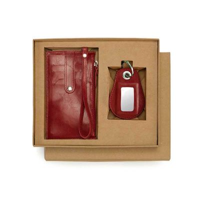 Kit feminino de couro