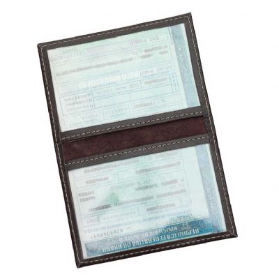 Porta documentos em couro