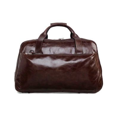 Bolsa de viagem de couro