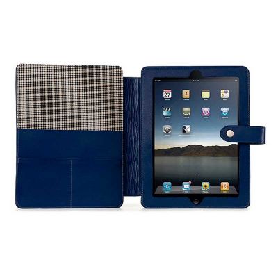 Porta ipad de couro