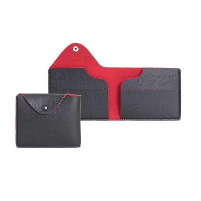 Carteira de couro preto
