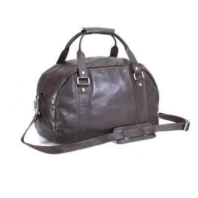 Bolsa de viagem de couro versatil