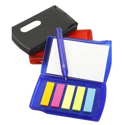 Bloco de anotações de plastico personalizado