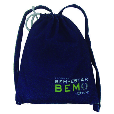 Toalha mochila personalizada