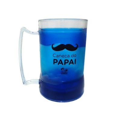 Caneca de gel personalizada