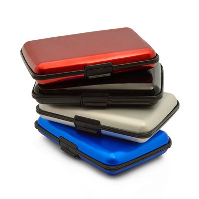 Porta cartão color com divisórias