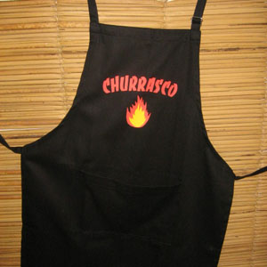Avental em brim personalizado