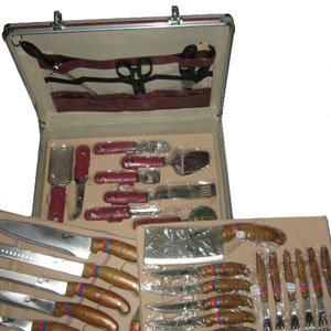 Maleta para churrasco personalizada
