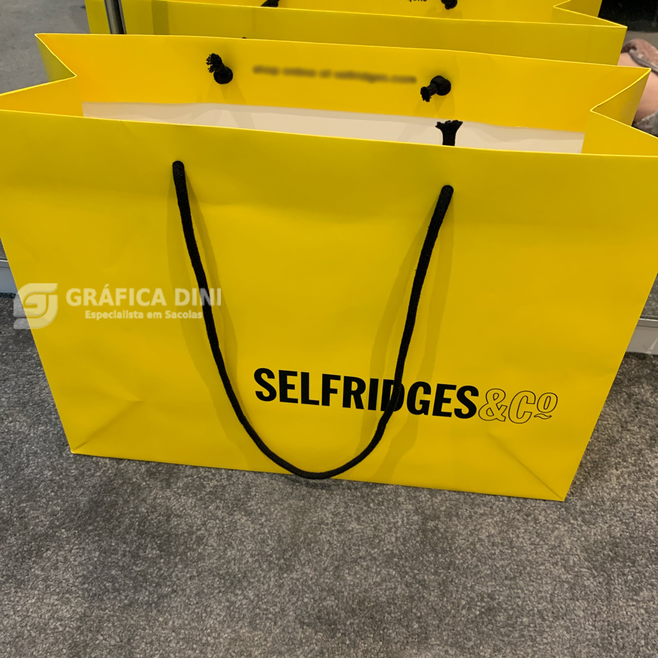 Sacolas de papel Offset personalizadas — foto 4