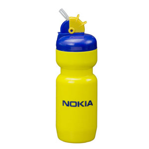 Water Botlle com canudo retrátil personalizado