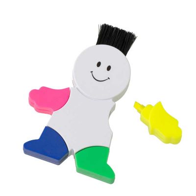 Marca texto na forma de boneco Personalizado