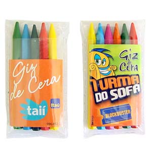 Giz de cera Personalizado