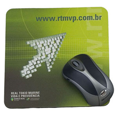 Mouse pad com contorno personalizado