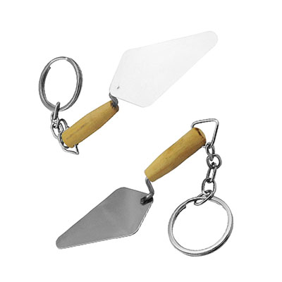 Chaveiro de metal personalizado forma de colher