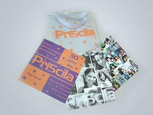 Convites com Envelope em PVC