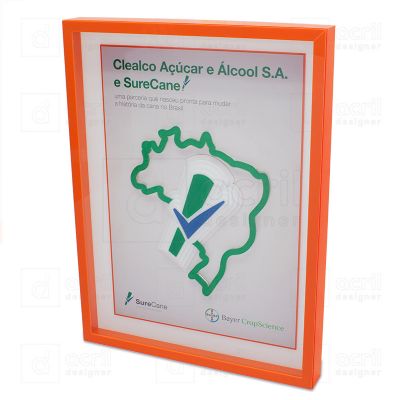 Placa de Homenagem Personalizada