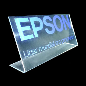 Identificador de mesa personalizado