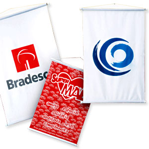 Banner com gravação personalizada