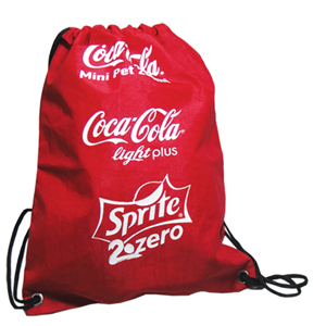 Mochila saco de nylon personalizada